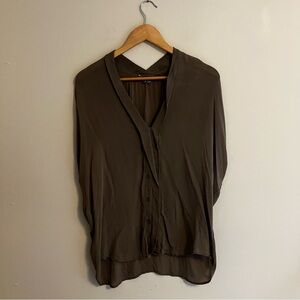 100% Silk Vince Blouse